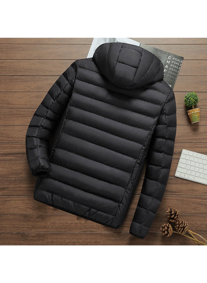 USB Charging Heated Jacket Black  - Image 3