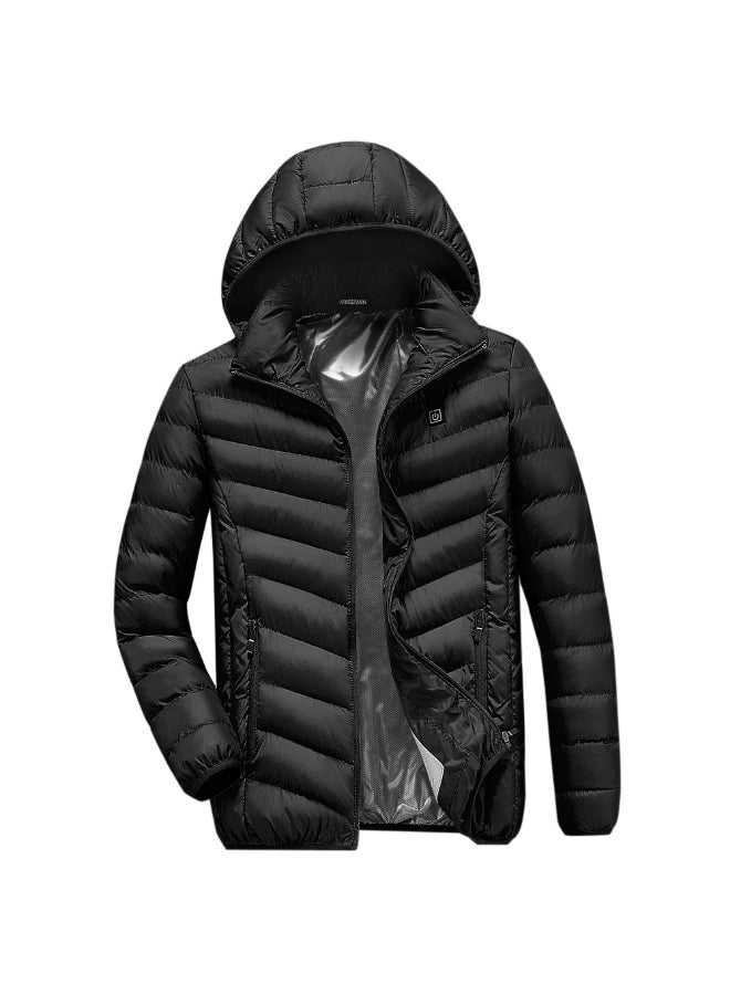 USB Charging Heated Jacket Black  - Image 1