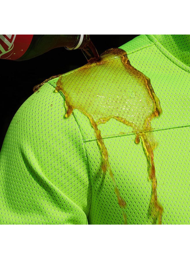 Winter Thermal Fleece Cycling Jacket Orange/Black  - Image 4