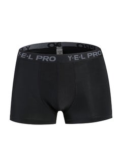 Generic 3-Piece Sport Compression Boxer Briefs Set Jade Black  - Image 4