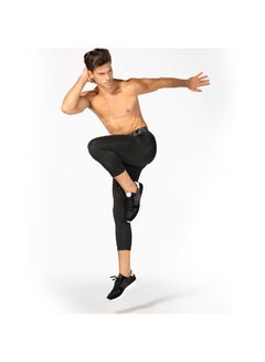 Generic 3-Piece High Waist Sport Leggings Set Black/Grey/White  - Image 4