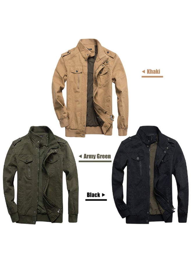 Pack Of 3 Stylish Military Jacket Black  - Image 3