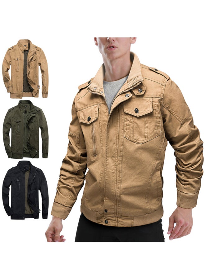 Pack Of 3 Stylish Military Jacket Black  - Image 2