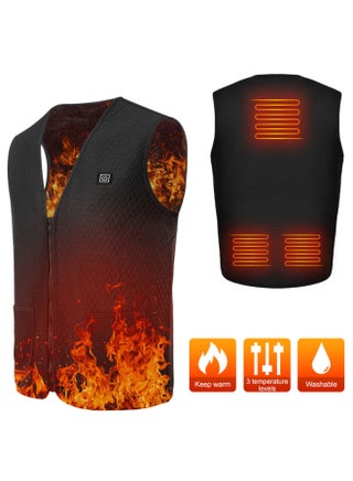 USB Electric Heating Vest Black - v1616396669/N44929784V_1