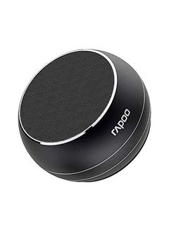 Rapoo Bluetooth Rechargeable Mini-Speaker Black  - Image 1