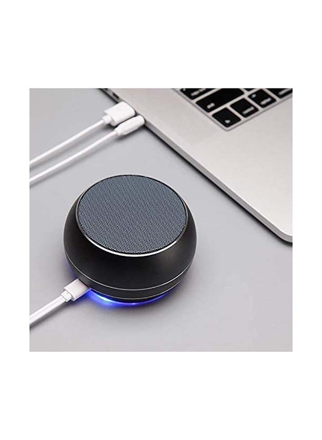 Rapoo - Bluetooth Rechargeable Mini-Speaker Black - Image 1