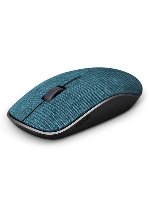 M200 Plus Silent Mult-Mode Wireless Mouse,Fabric Material,Bluetooth 3.0/4.0/2.4Ghz 1300 dpi Black