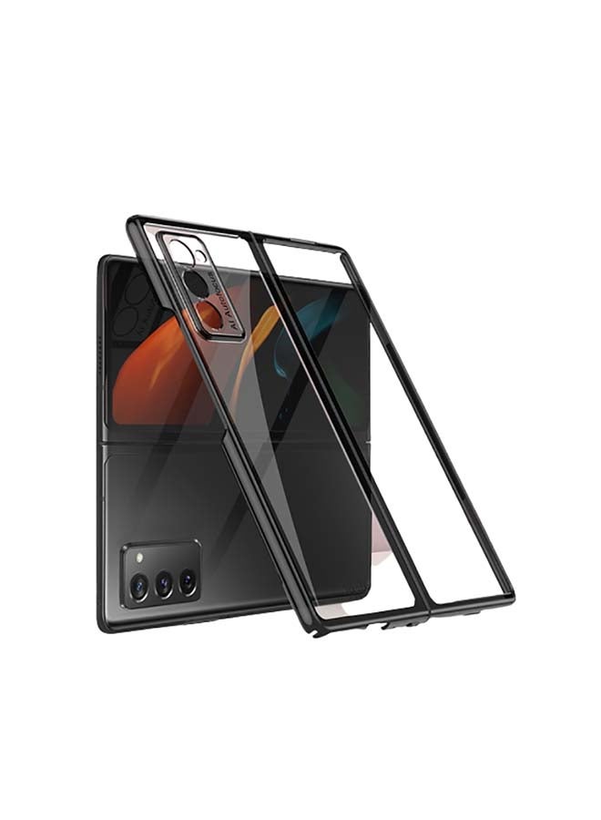 Intag Straight Edge Phantom TPU Plating Protective Case For Samsung Galaxy Z Fold2 5G Black - Image 1