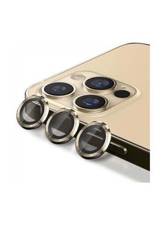 Intag Camera Lens Protector Glass For iPhone 12 Pro/Pro Max Gold  - Image 1