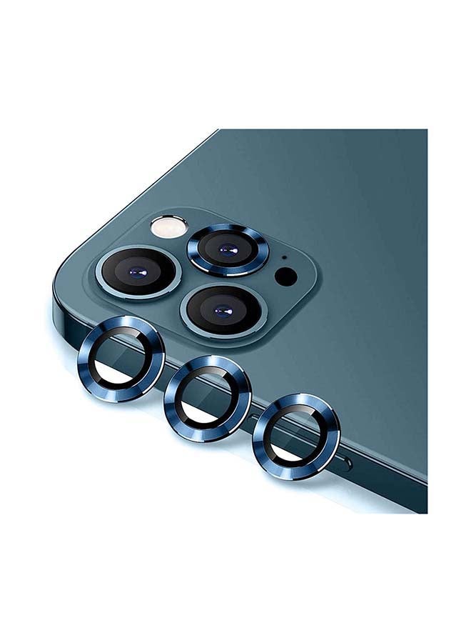 إنتاج لاصقة حماية لعدسة الكاميرا من الزجاج لهاتف آيفون 12 برو/ برو ماكس أزرق - Image 1