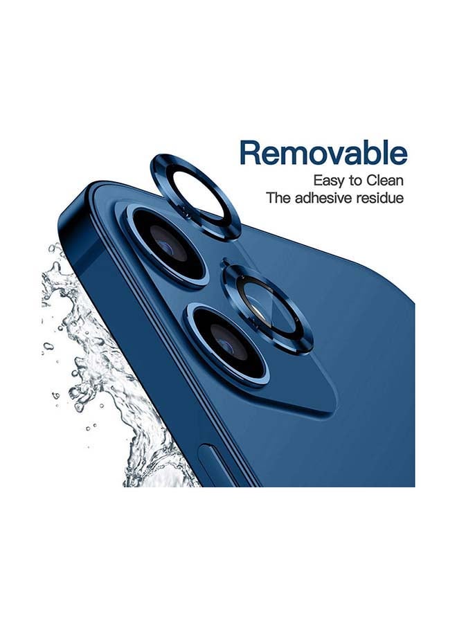 إنتاج لاصقة حماية لعدسة الكاميرا من الزجاج لهاتف آيفون 12 أزرق - Image 2
