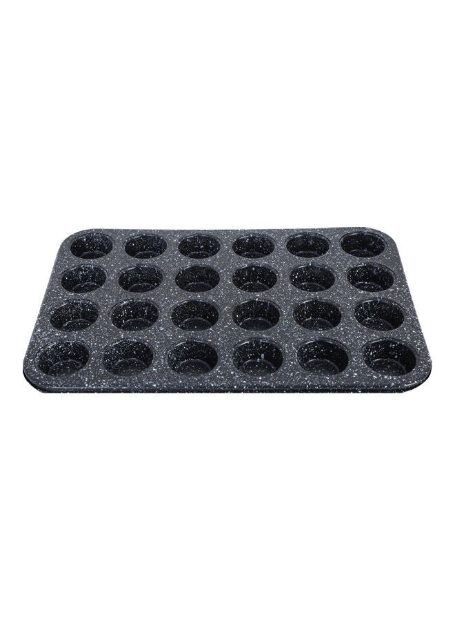 Life Smile 24 Cups Muffin Pan Blue 2x38x26cm  - Image 1