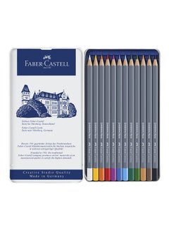 Pack Of 12 Goldfaber Aqua Watercolour Pencil Multicolour