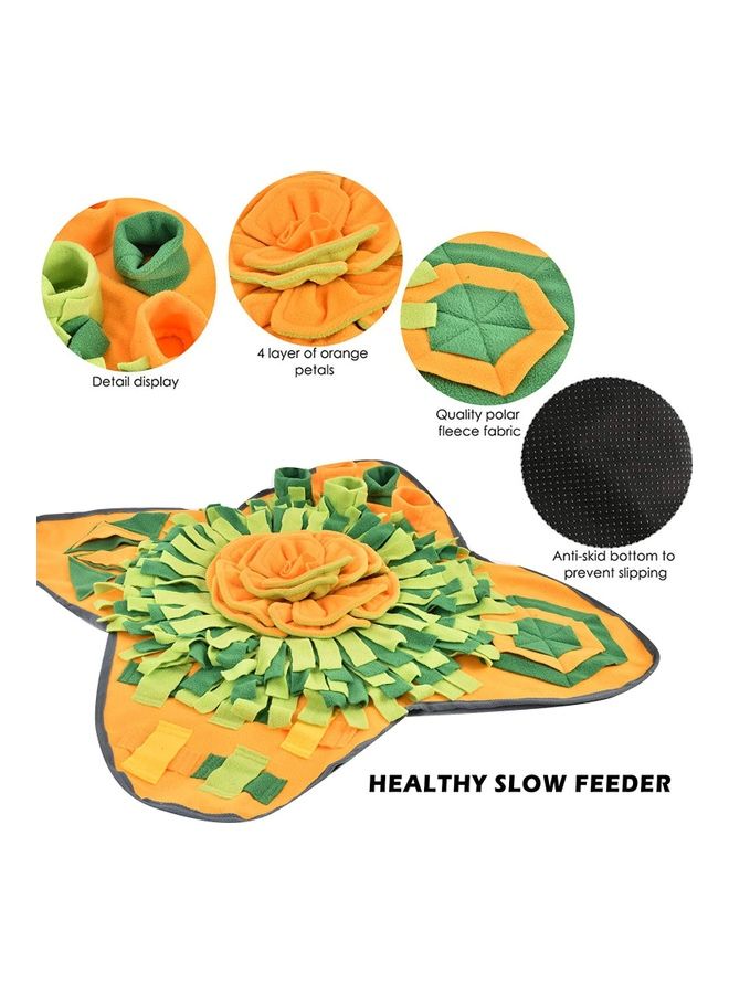 XiuWoo Pet Snuffle Feeding Mat Multicolour 70 x 70cm - Image 4