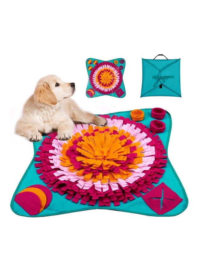 XiuWoo Pet Snuffle Feeding Training Mat Multicolour - Image 1