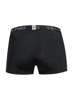 Generic 3-Piece Sport Compression Boxer Briefs Set Jade Black  - Image 5