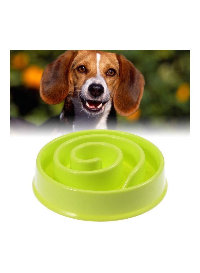 XiuWoo Anti-Slip Pet Slow Feeder Green 19x4.5cm - Image 4