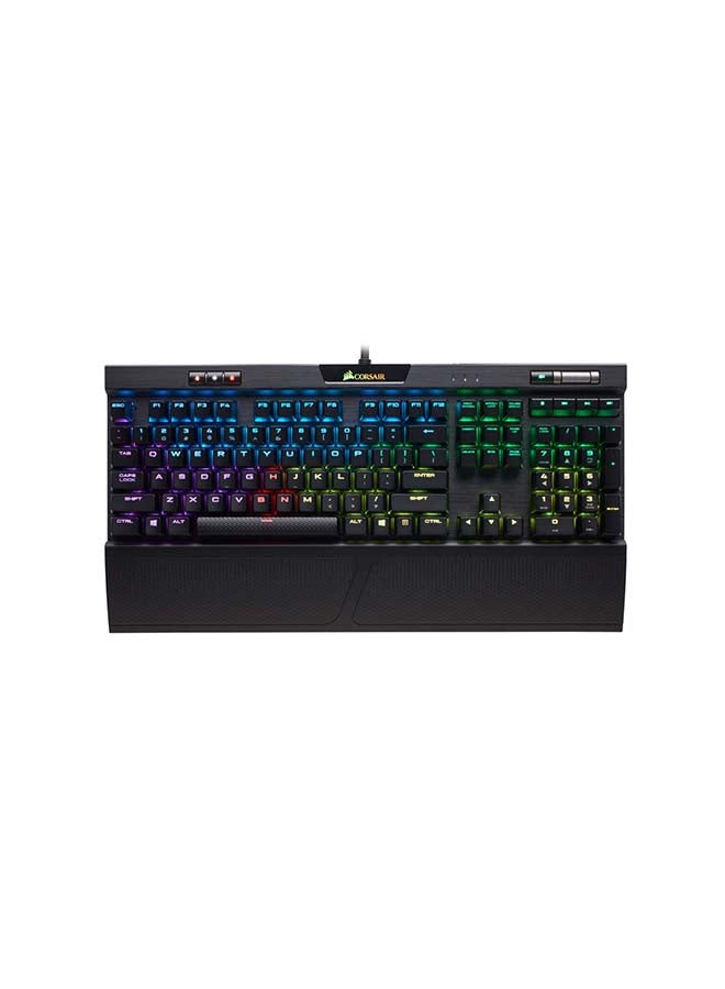 CORSAIR - K70 RGB MK.2 RAPIDFIRE Cherry MX Speed Mechanical Gaming Keyboard with LED Backlit - Image 1
