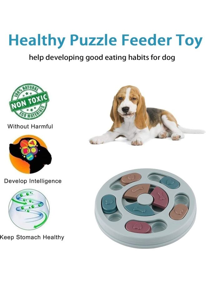 XiuWoo Anti-Slip Pet Slow Feeder Blue/Pink 24x2.7cm - Image 5