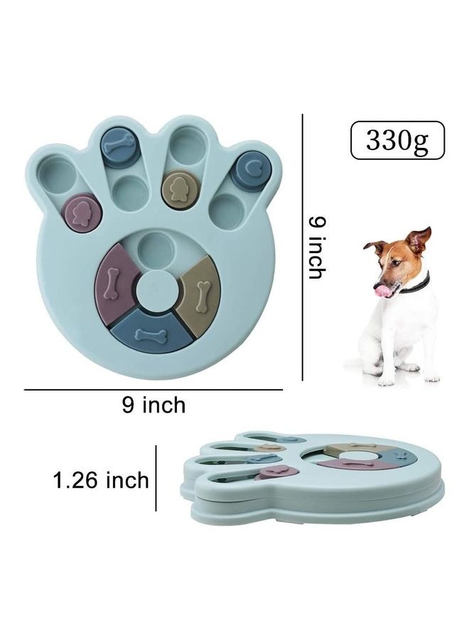 XiuWoo Pet Slow Feeder Bowl Multicolour 9x1.26inch - Image 2
