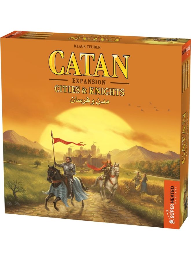 SUPERHEATED Neurons - Catan Cities & Knights Game 3-4 Players - Image 1