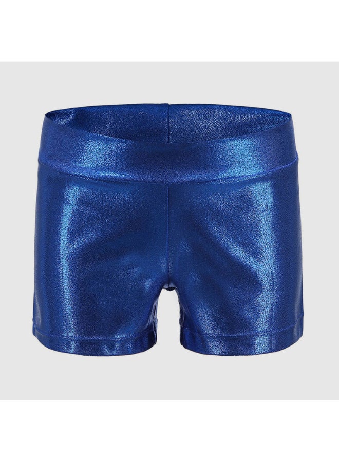 Solid Quick Dry Stretchable Shorts Blue