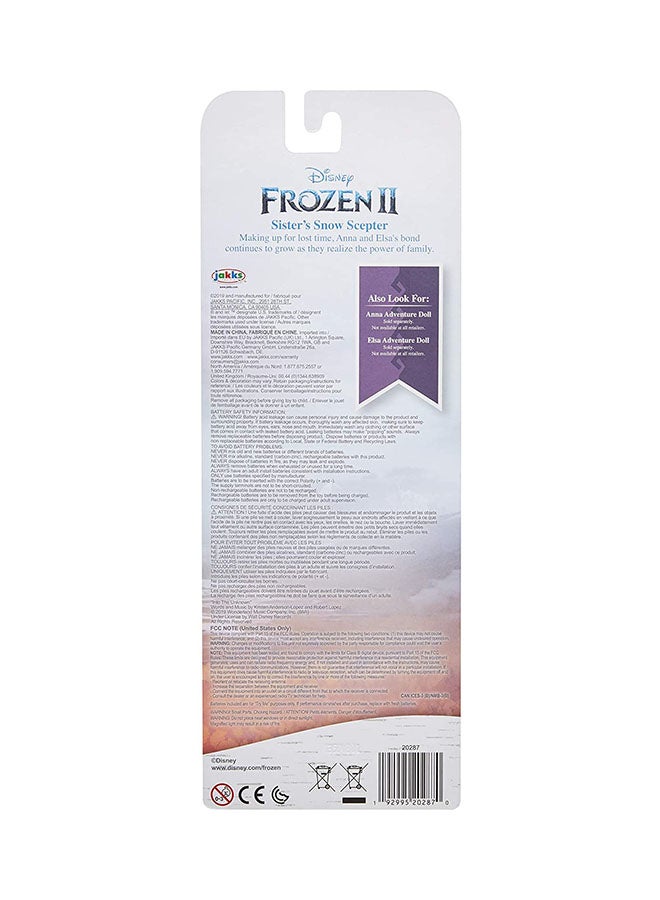 Disney - Frozen 2  Sisters  Musical Snow Wand - Image 1