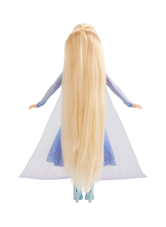 Disney - 3-Piece Frozen 2 Hair Play Doll Elsa 6.66x22.86x35.56cm - Image 1