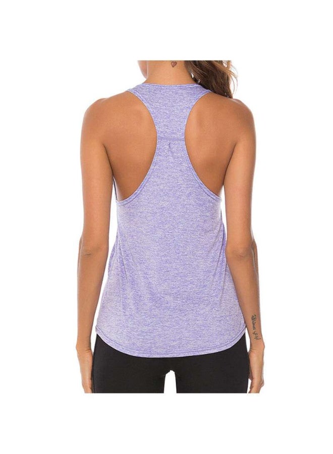 Generic - Quick Dry Sports Tank Tops Purple - Image 1