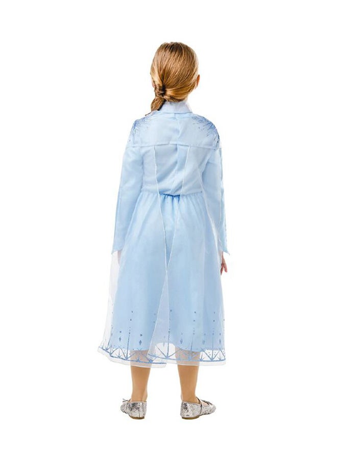 Disney Official Disney Frozen 2, Elsa Classic Travel Dress, Childs Costume, Size Small Age 3-4 Years - Image 2