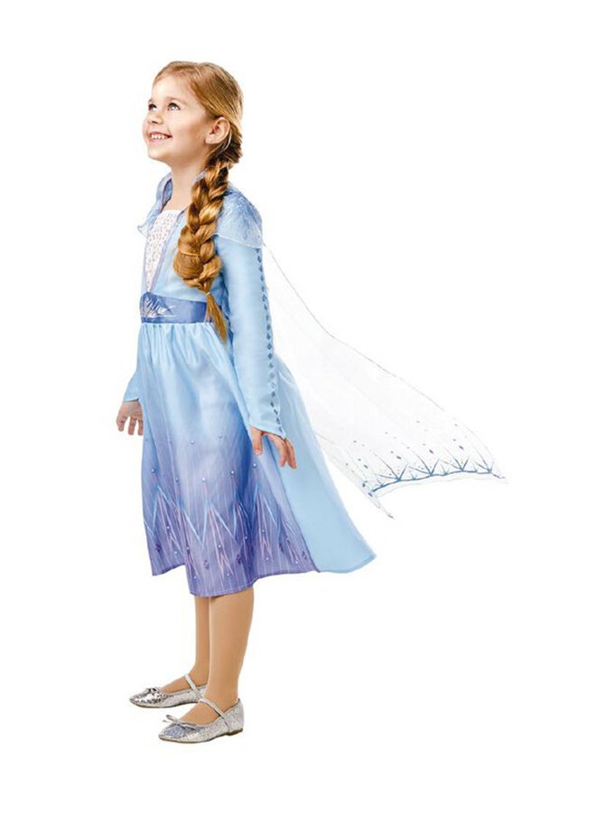 Disney Official Disney Frozen 2, Elsa Classic Travel Dress, Childs Costume, Size Small Age 3-4 Years - Image 3