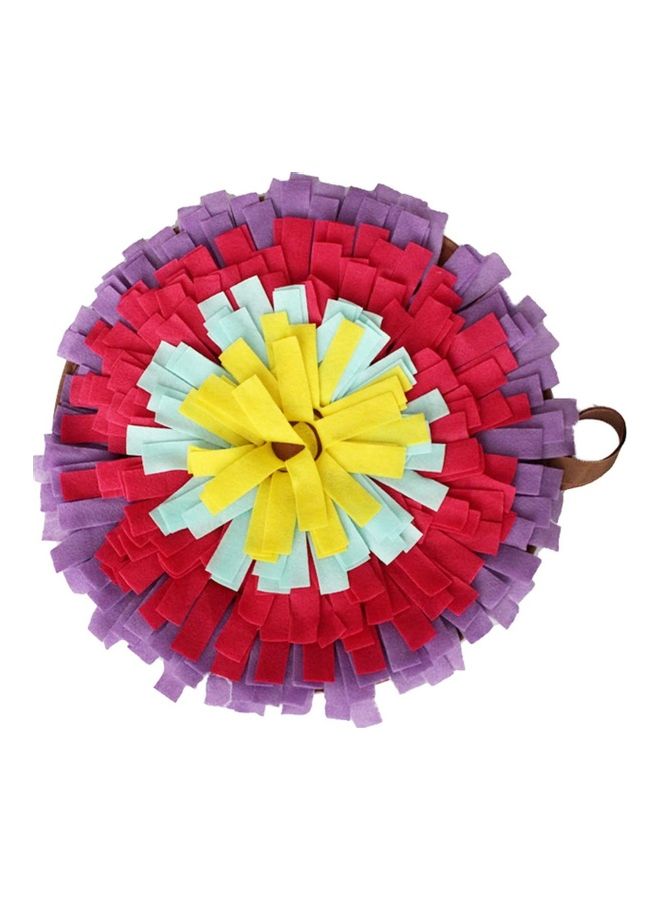 Pet Snuffle Feeding Training Mat Multicolour