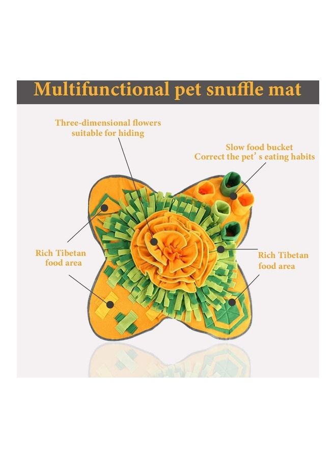XiuWoo Pet Snuffle Feeding Mat Multicolour 41 x 41cm - Image 4