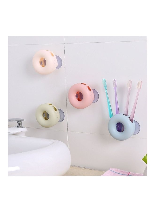 Generic Creative Donut Hole Toothbrush Holder Blue 8.5 x 4.3 x 4.3cm  - Image 2