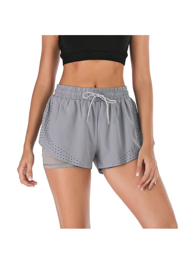 Quick Dry Sport Shorts Grey - Image 1