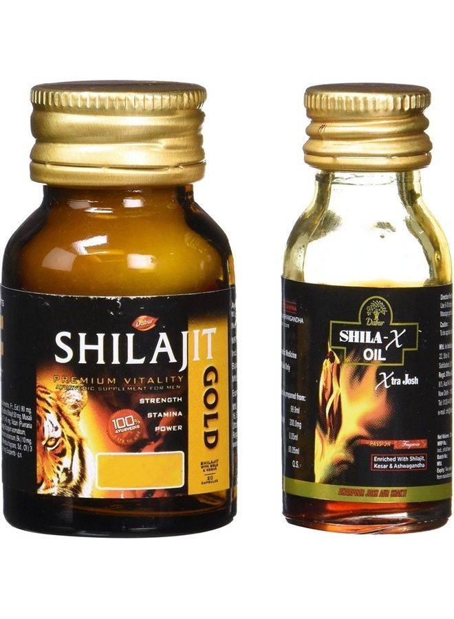 دابر مستحضر شيلاجيت مكون من 20 قرصاً - Image 2