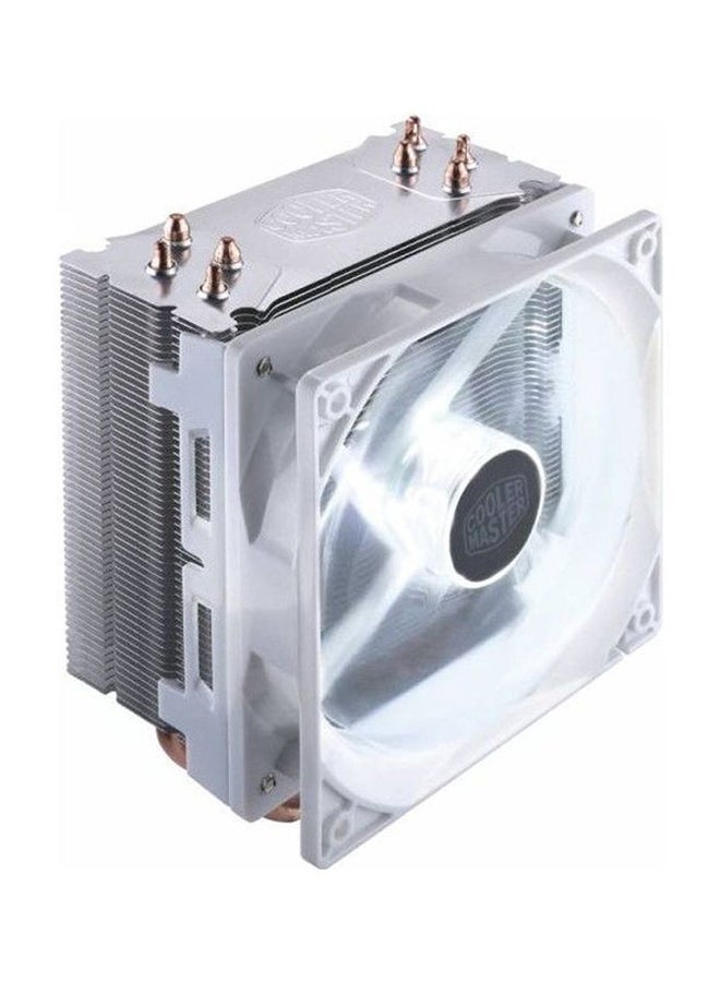 COOLER MASTER Hyper CPU Air Cooler Fan 4.7x3.1x6.2inch White/Silver/Gold - Image 2