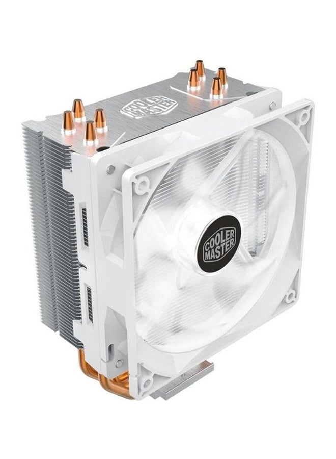 COOLER MASTER Hyper CPU Air Cooler Fan 4.7x3.1x6.2inch White/Silver/Gold - Image 3
