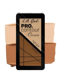 LA Girl Pro Contour Cream LGCC634 Light  - Image 2
