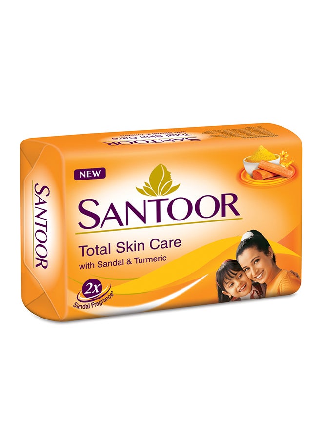 Santoor Soap With Sandalwood And Turmeric, Anti-Oxidant, Whitening, Nourishing Skin 175g, (3+1 Free) - Image 4