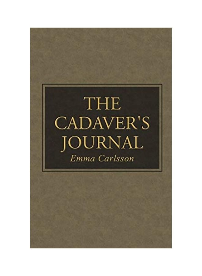 The Cadaver's Journal paperback english 