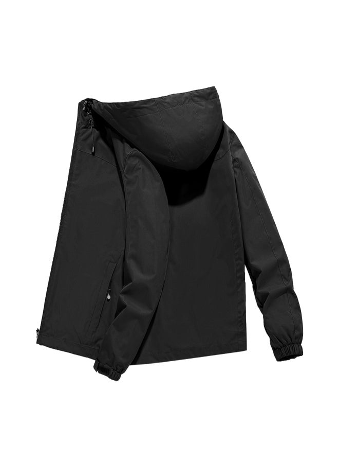 Outdoor Waterproof Shell Ski Jacket Black  - Image 2