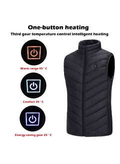 Generic USB Powered Warmer Thermal Vest Black  - Image 5