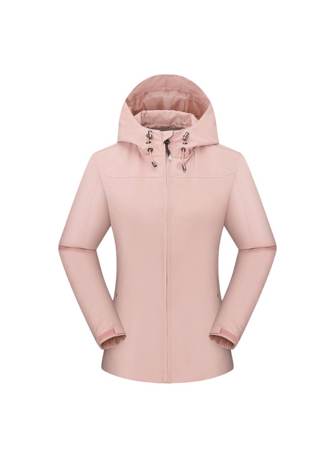 Outdoor Waterproof Shell Ski Jacket Pink  - Image 1