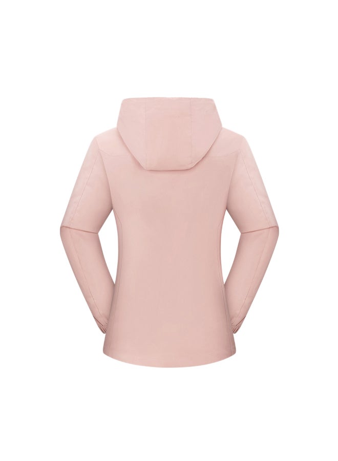 Outdoor Waterproof Shell Ski Jacket Pink  - Image 2