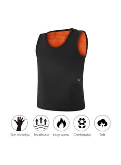 Generic Electric Warm Heating Vest Black  - Image 2