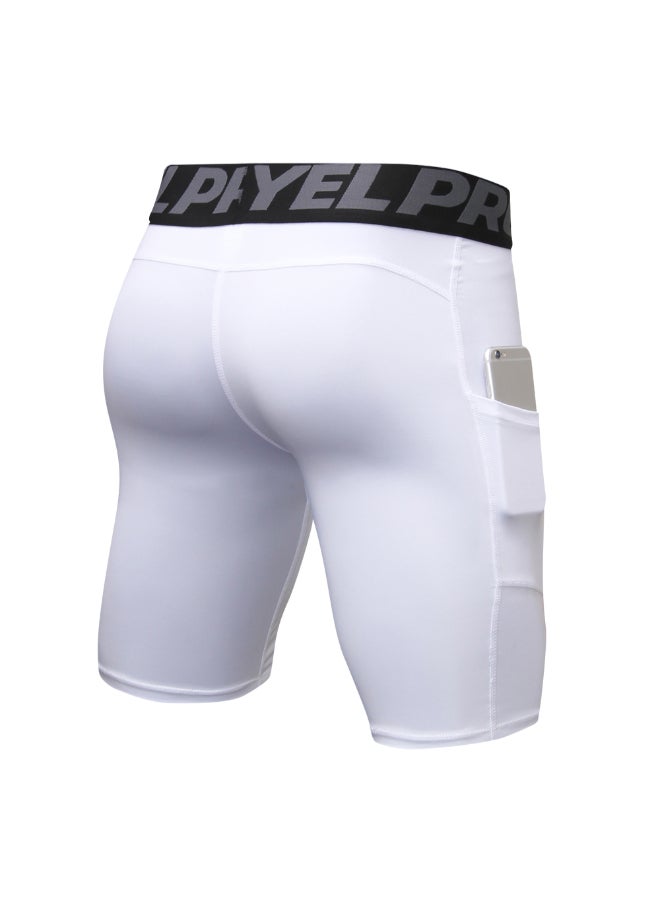3-Pack Compression Shorts With Pocket Set Multicolour  - Image 4