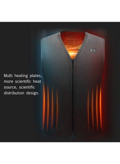 Generic Winter Outdoor Electric Heated Vest Black  - Image 3