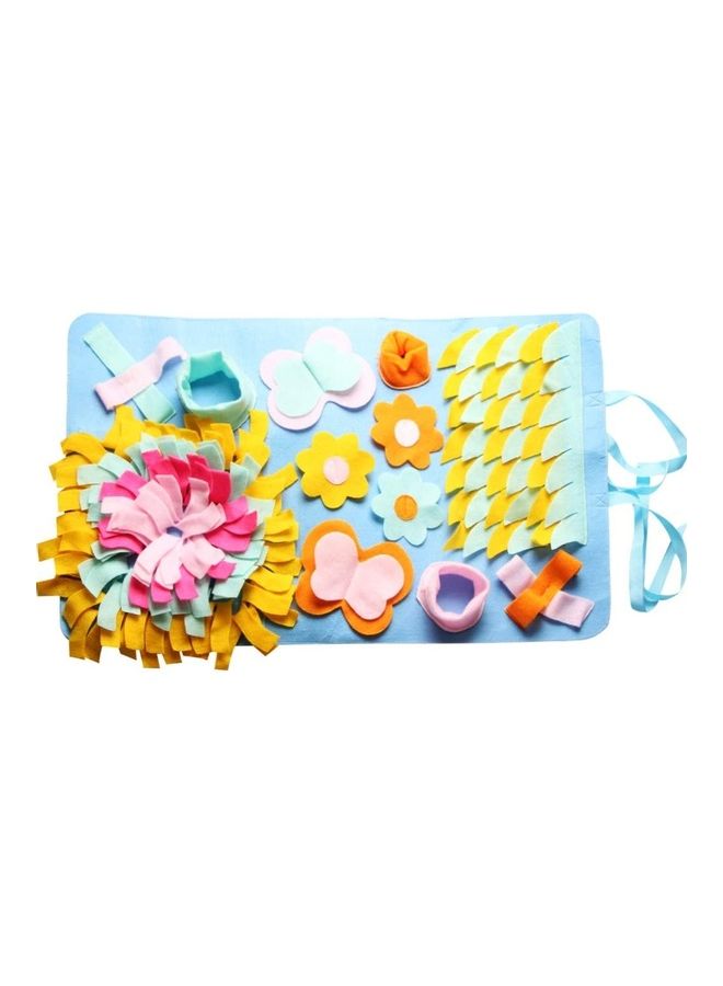 شو وو بساط لإطعام الحيوانات الأليفة متعدد الألوان - Image 1