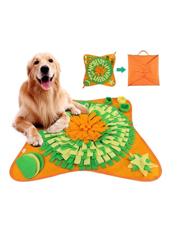 شو وو بساط لتدريب حاسة الشم لدى الحيوانات الأليفة بتصميم مستوحى من ألعاب تحفيز العقل متعدد الألوان - Image 1